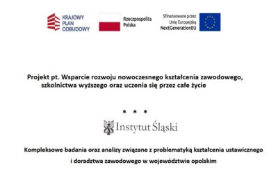 Wystąpienie prof. Teresy Sołdry-Gwiżdż podczas Konferencji organizowanej przez Wojewódzki Urząd Pracy w Opolu i Instytut Śląski