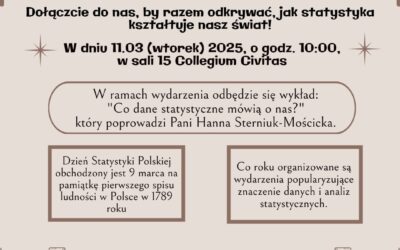 Dzień statystyki polskiej w Katedrze Nauk Socjologicznych