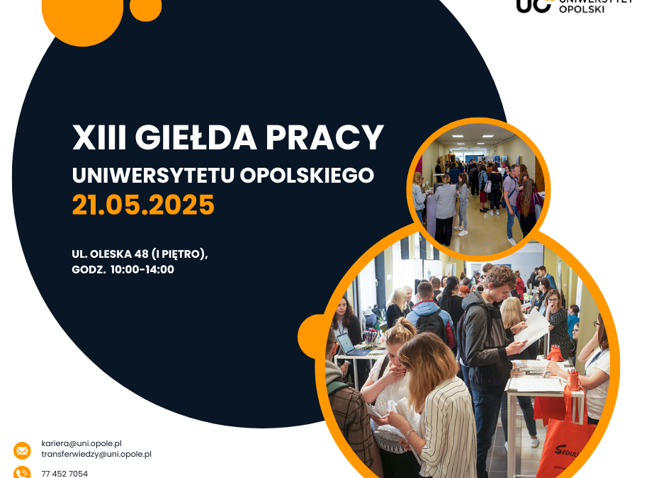 XIII Giełda pracy Uniwersytetu Opolskiego